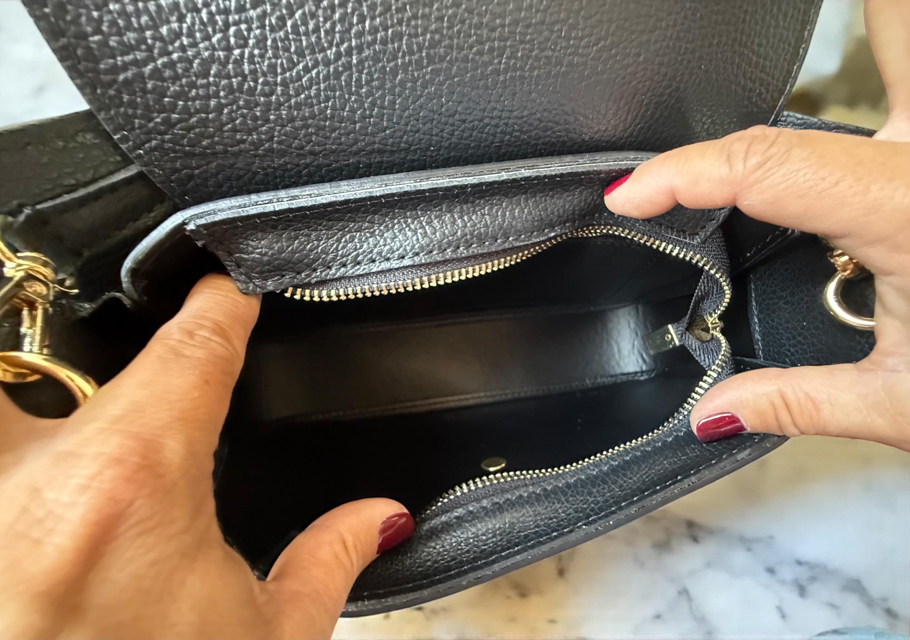 Silla de montar de cuero granulado