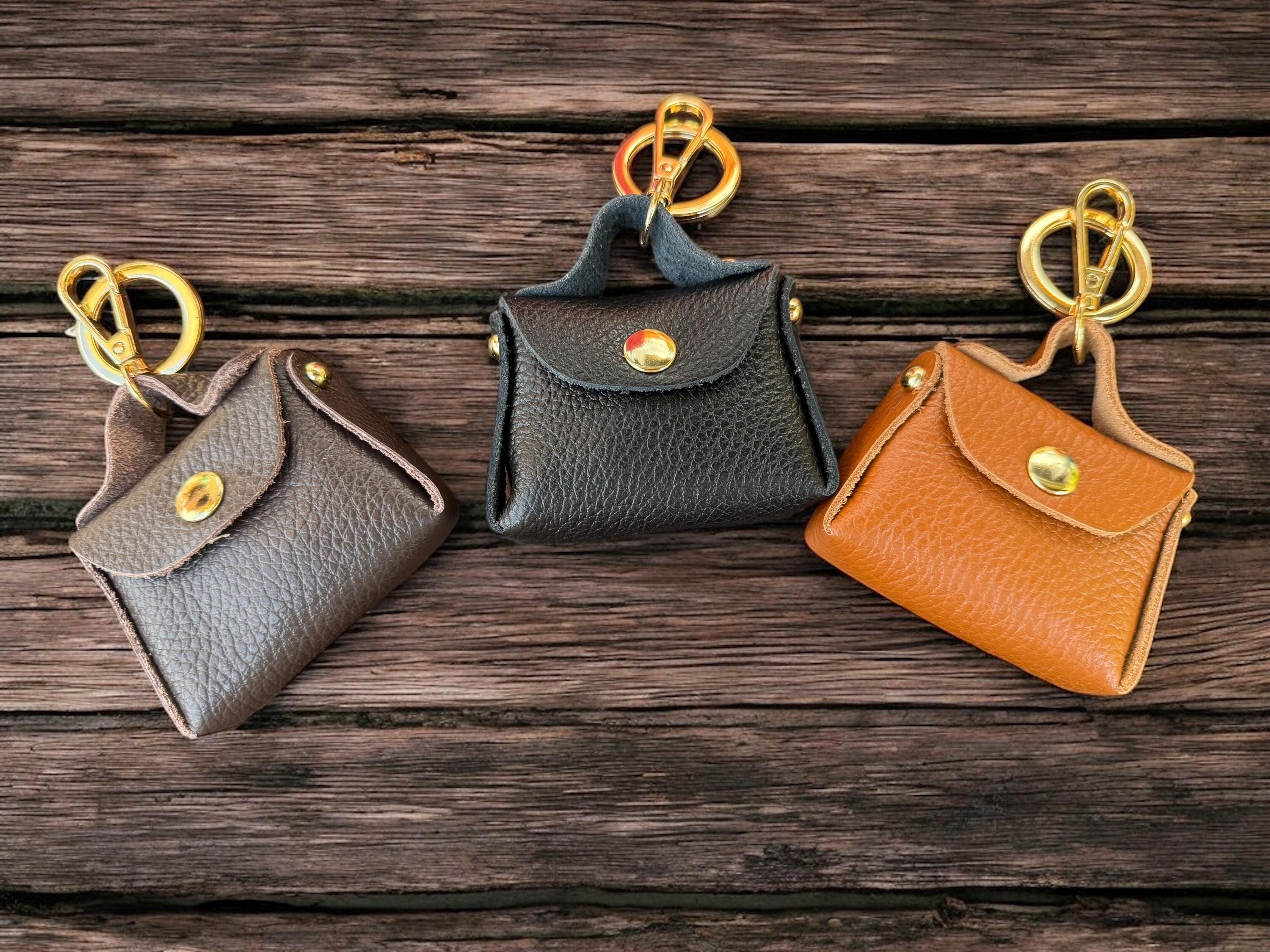 Charm para mini bolso de cuero