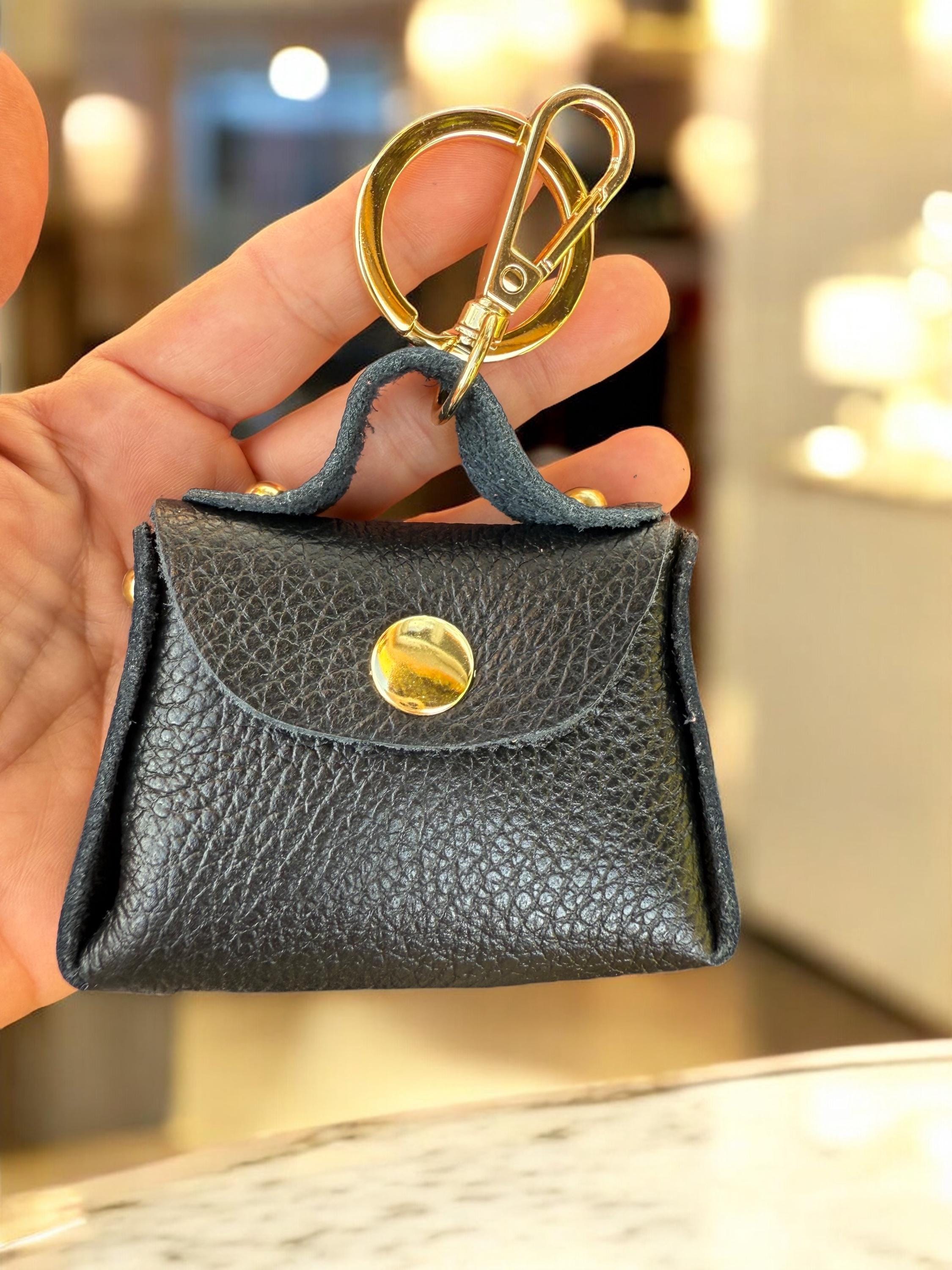 Charm para mini bolso de cuero