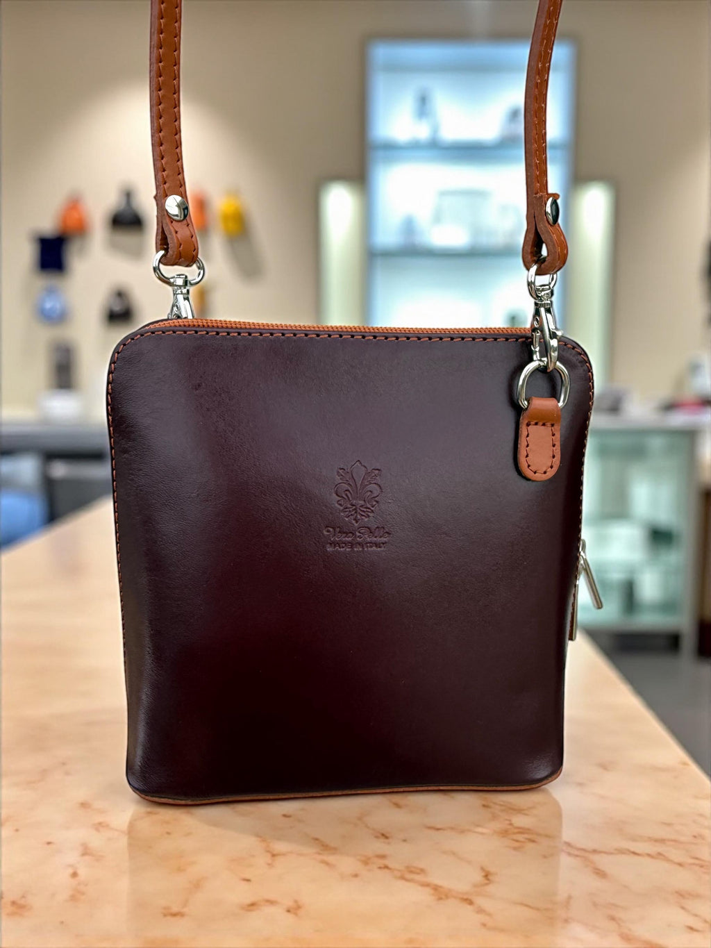 Italian design structure mini bag